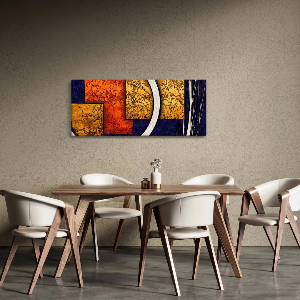 Tablou abstract (120x50 cm)