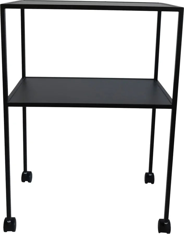 Măsuță de servire cu roți din metal 40x60 cm Trolly – Spinder Design