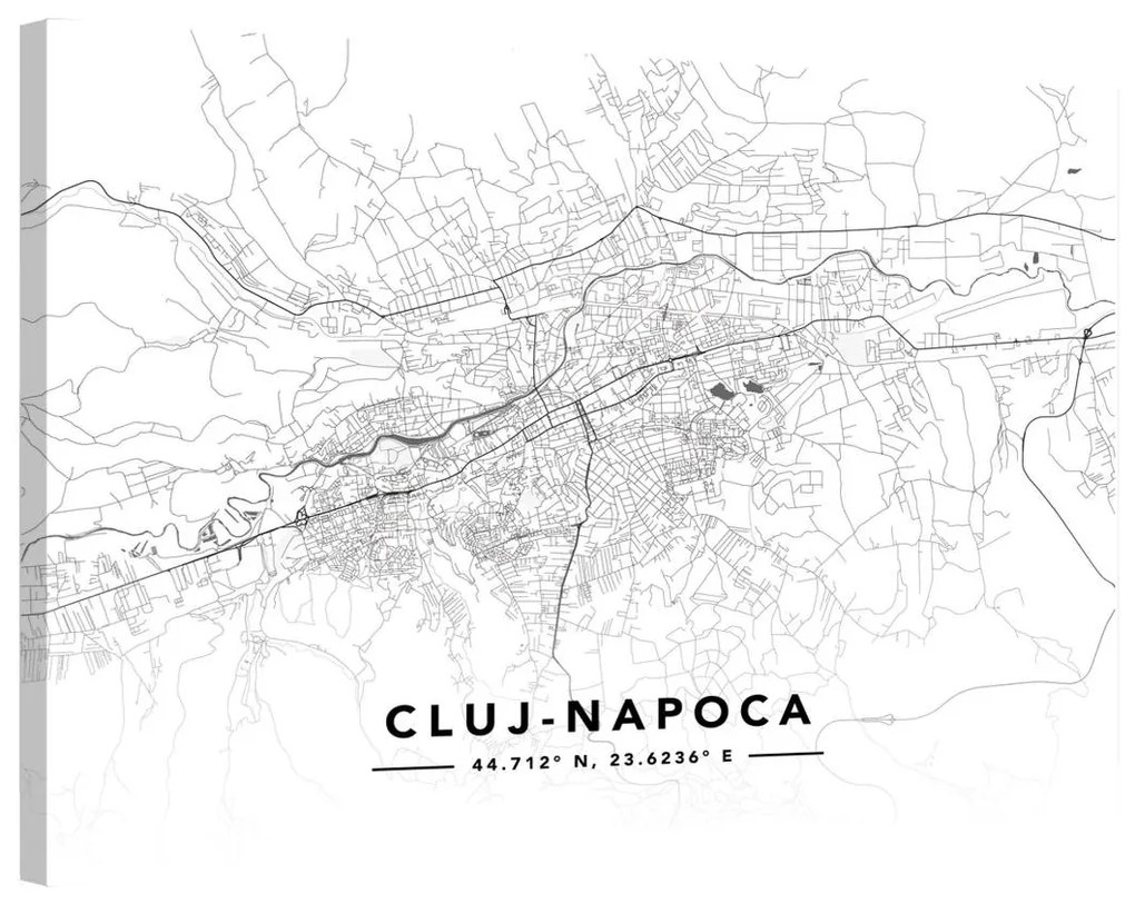 Cluj-Napoca · Street Map · Landscape