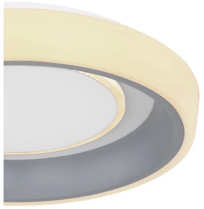 Plafoniera LED dimabila cu telecomanda design modern TABANO alb 48272-46 GL