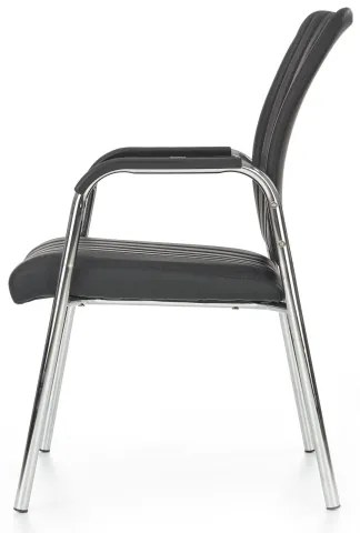 Scaun de dining KIVI, 1 buc., negru