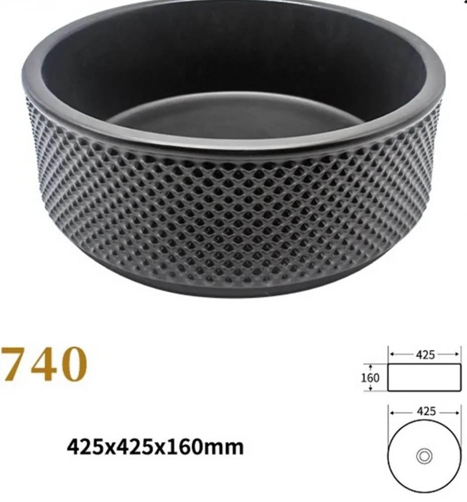 Lavoar Ceramic Premium, Rotund 42cm