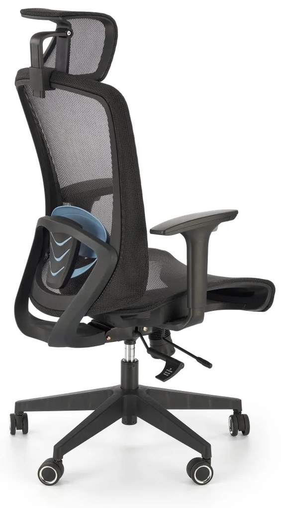 Scaun de birou Goliat negru H125 cm