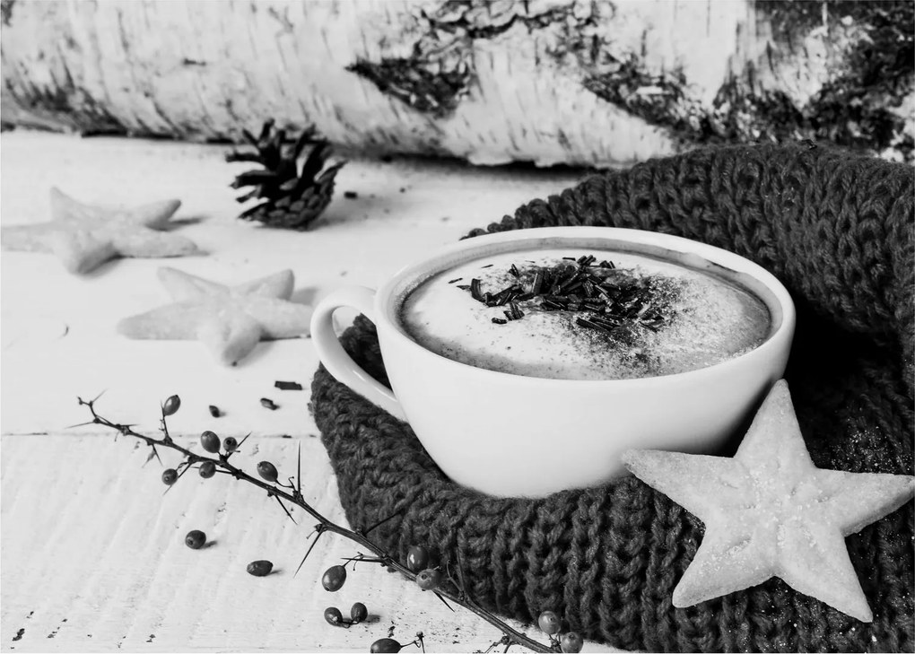 Tablou - Cappuccino de iarnă (70x50 cm)