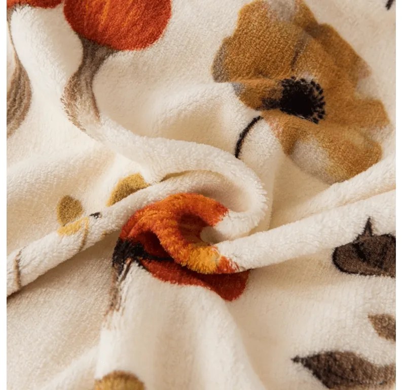 Set 2 buc lenjerie cocolino PAPAVA crem + cearsaf Cocolino microplus cu elastic SOFT 180x200 cm alb, pat dublu