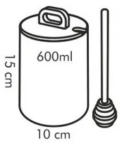 Vas de miere de albine Tescoma GUSTITO, 0,6 l