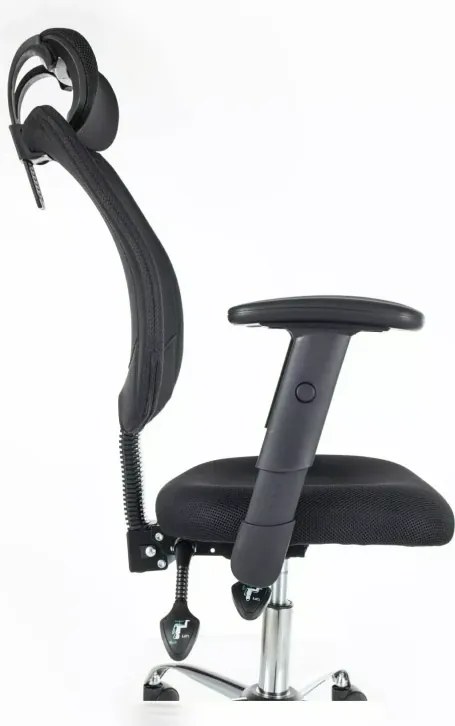 Scaun de birou negru FLEXISEAT Q-118RC