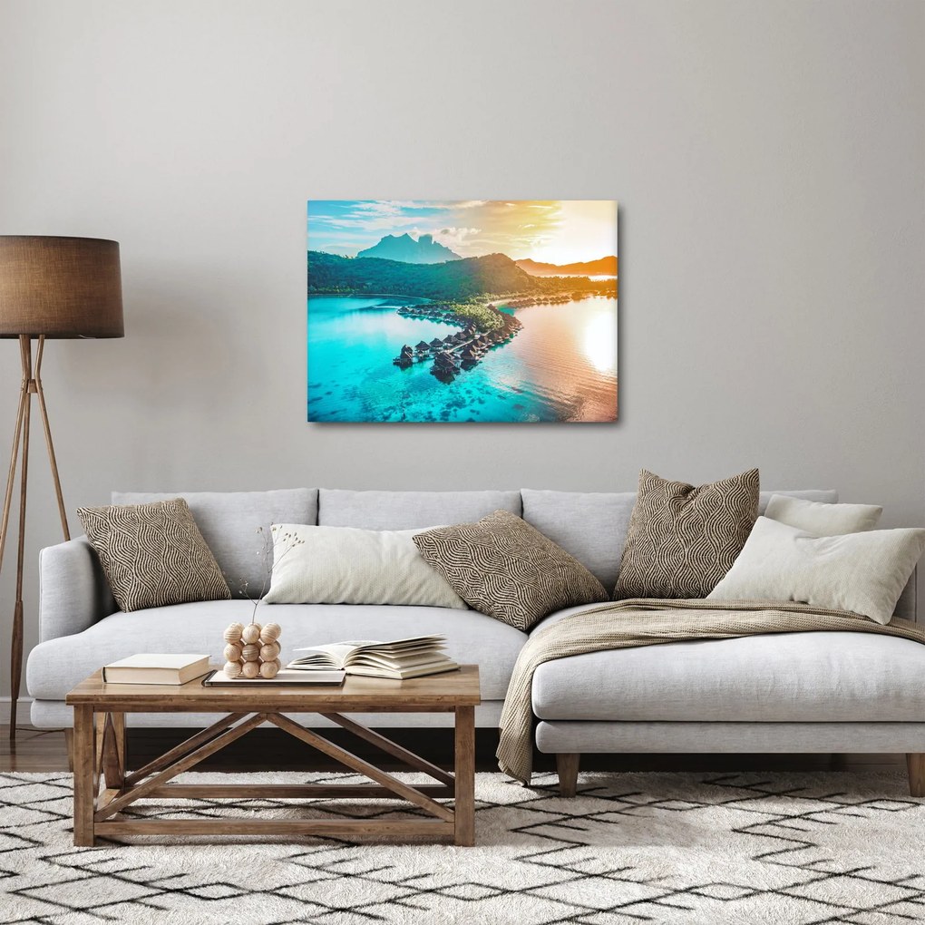 Tablou - Bora Bora (70x50 cm)