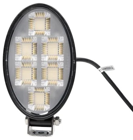 Proiector LED auto BLACK LED/150W/10-30V IP69 5700K oval