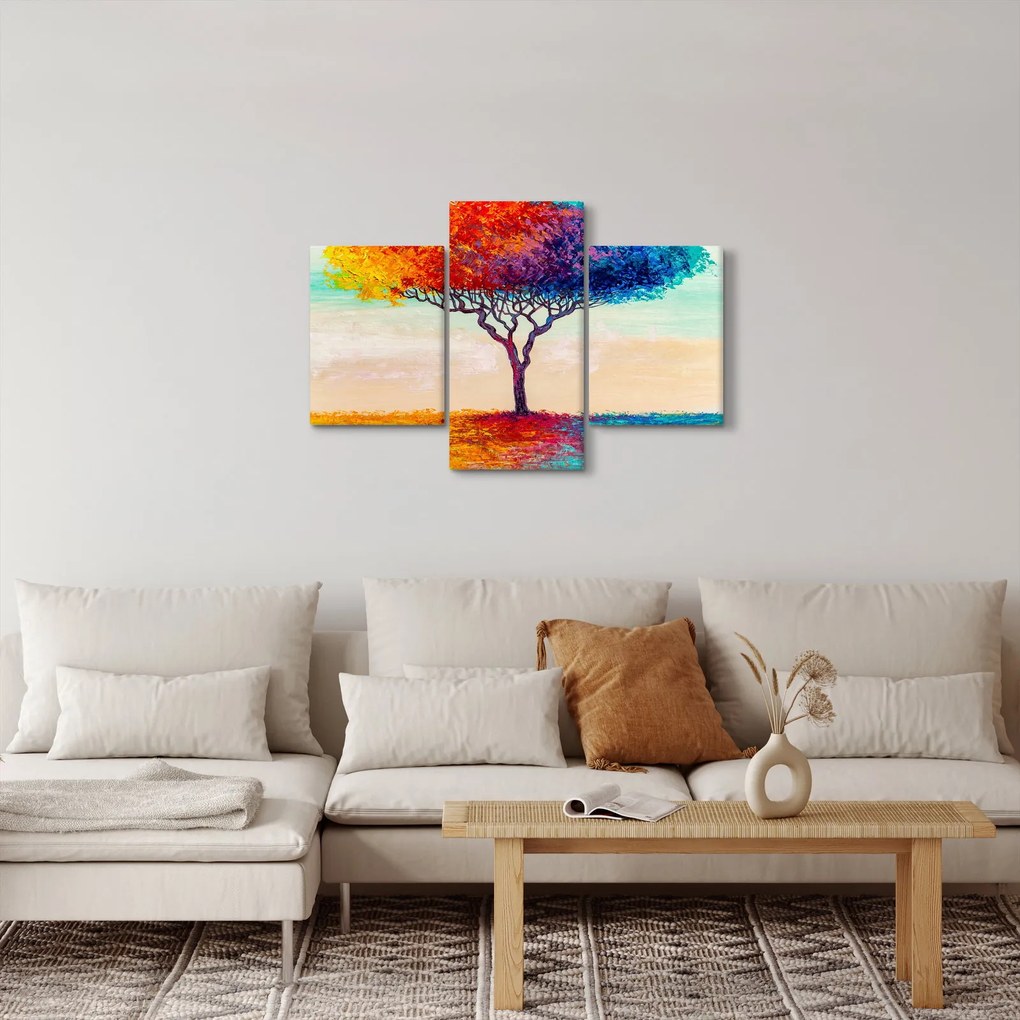 Tablou cu pom pictat (90x60 cm)