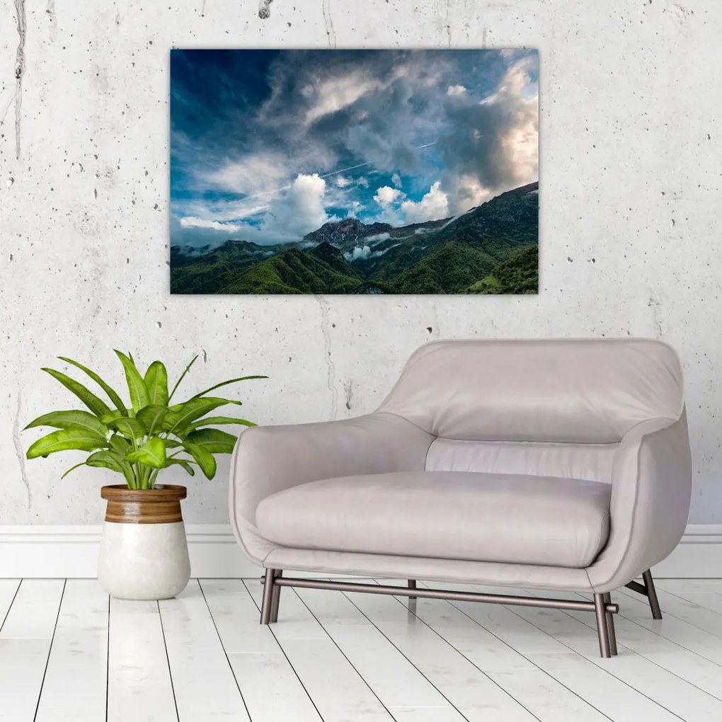 Tablou cu munții (90x60 cm)