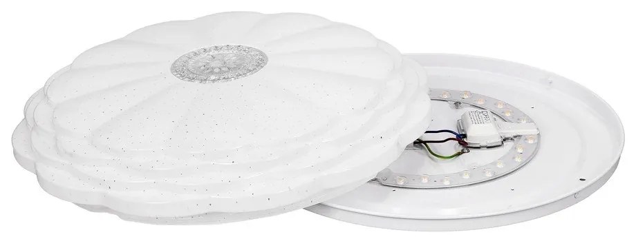 Plafonieră albă LED 38x38 cm Victus – Candellux Lighting