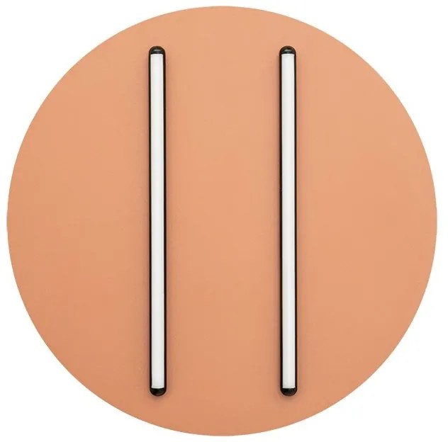 Plafoniera LED 24W 3000K BLACK STICK-BRICK RED ZB-2567