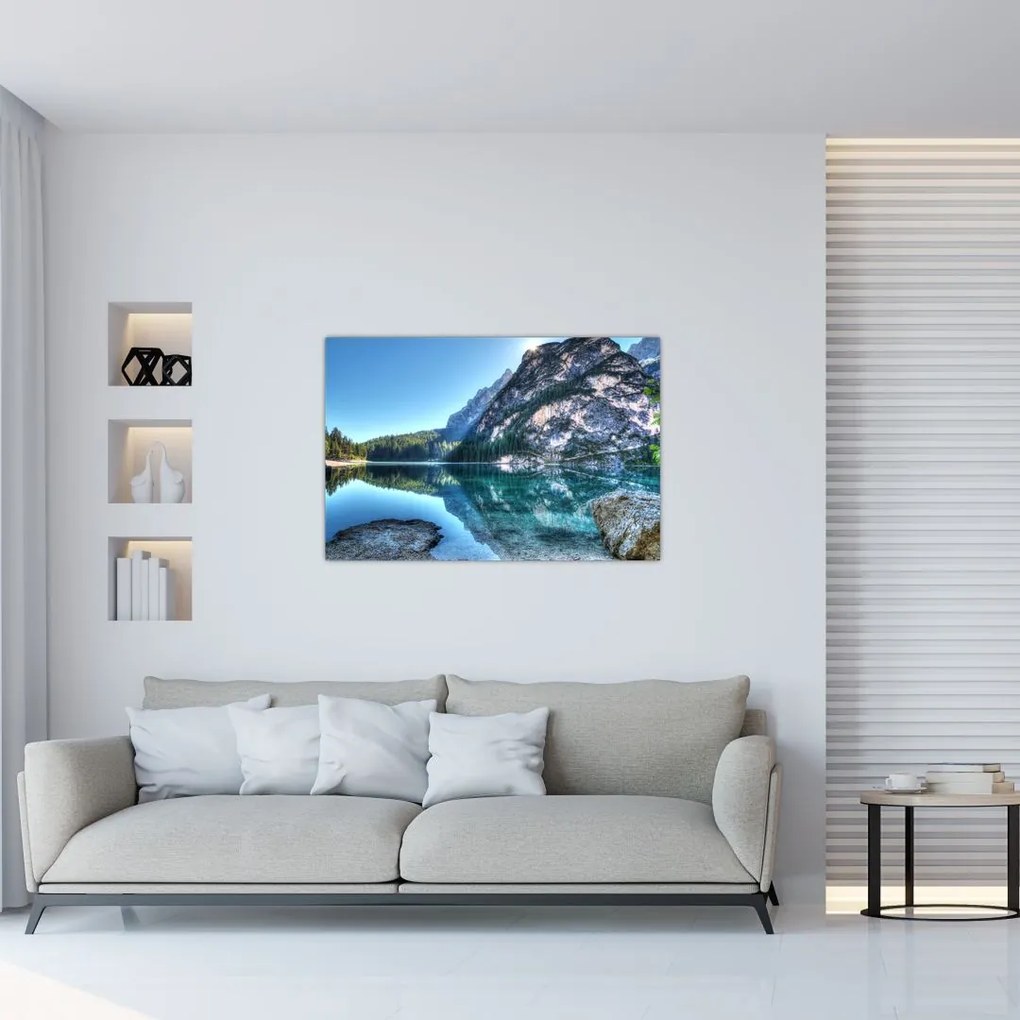 Tablou - Lac montan (90x60 cm)