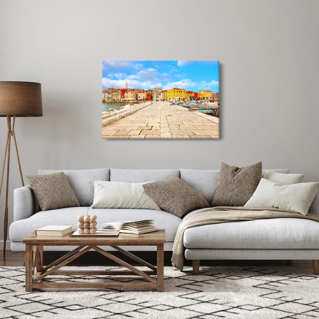 Tablou - Orașul Istrian vechi Poreč, Croația (90x60 cm)