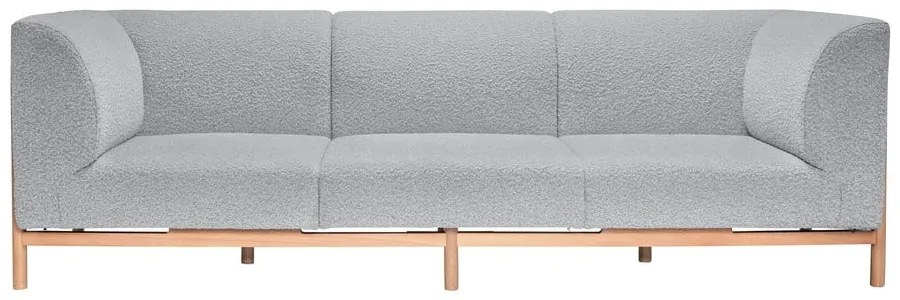 Canapea gri 257 cm Moment – Hübsch