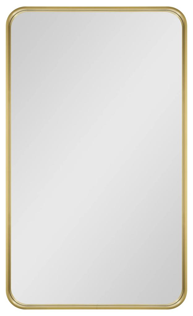 Dubiel Vitrum Rio oglindă 50x80 cm dreptunghiular auriu 5905241011547