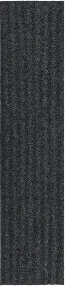 vidaXL Covor traversă de captare a murdăriei, antracit, 100x450 cm