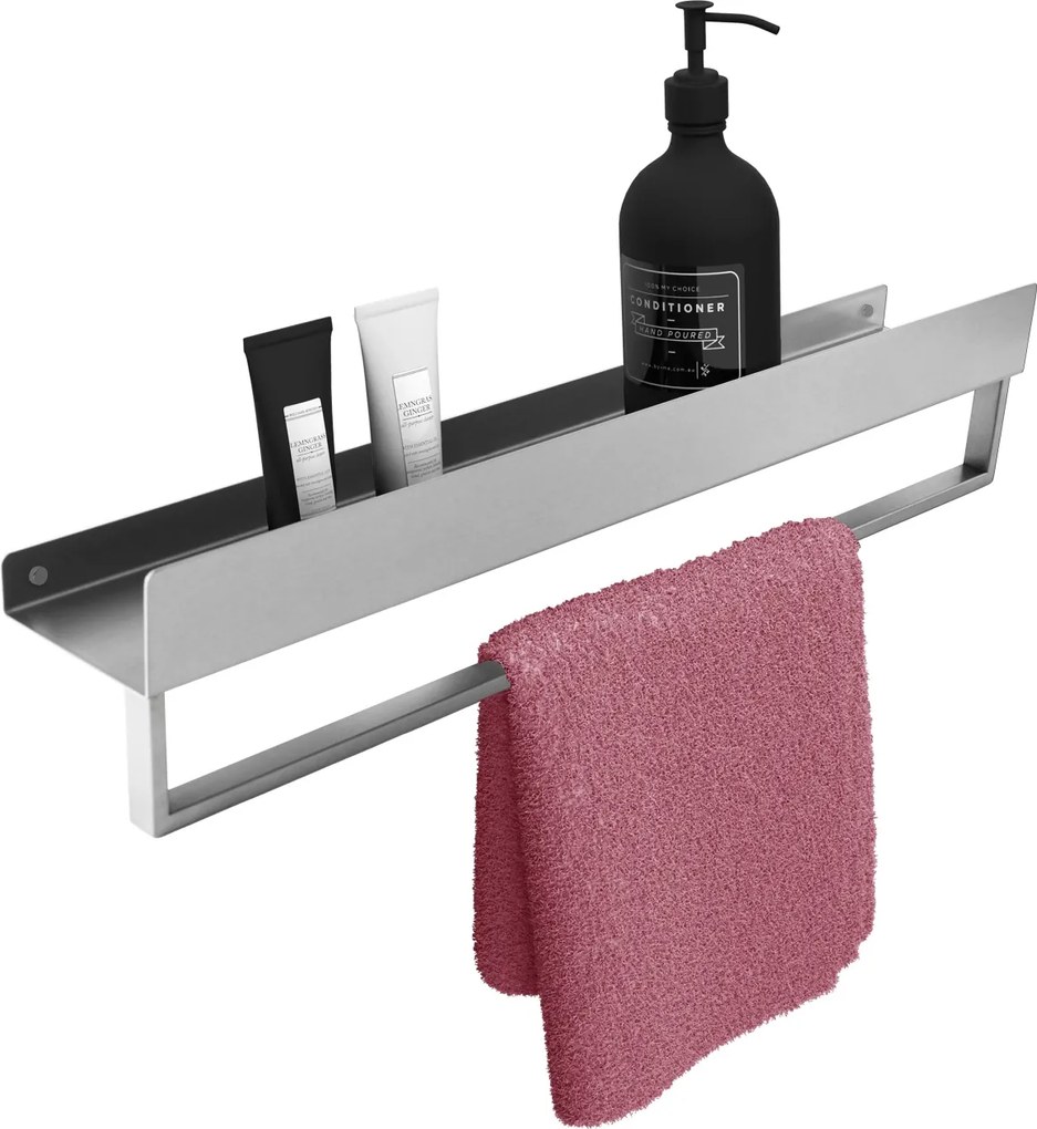 Raft pentru baie SF01 45cm steel brush