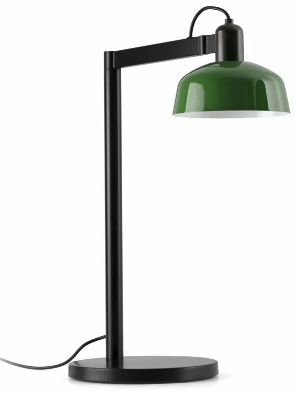 Veioza de birou metal TATAWIN negru, verde