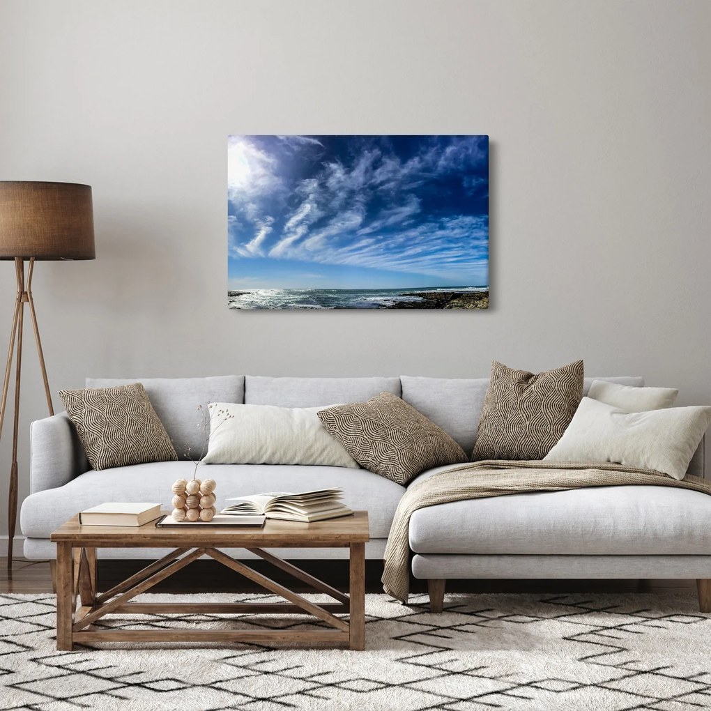 Tablou cu cerul și nori (90x60 cm)