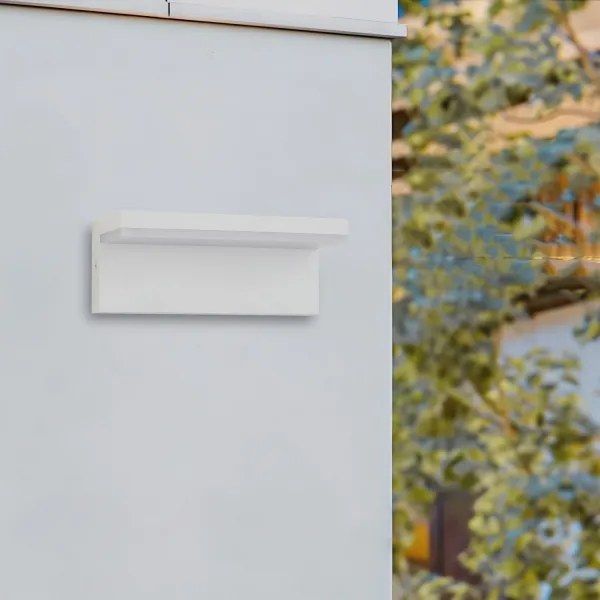 Brilagi - Aplică de perete pentru exterior TESSI LED/10W/230V albă IP54