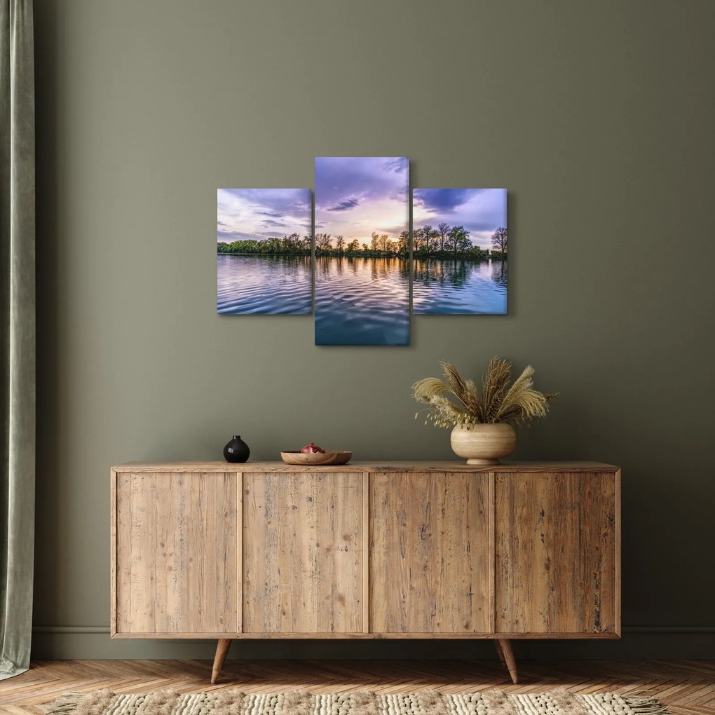 Tablou cu lac (90x60 cm)