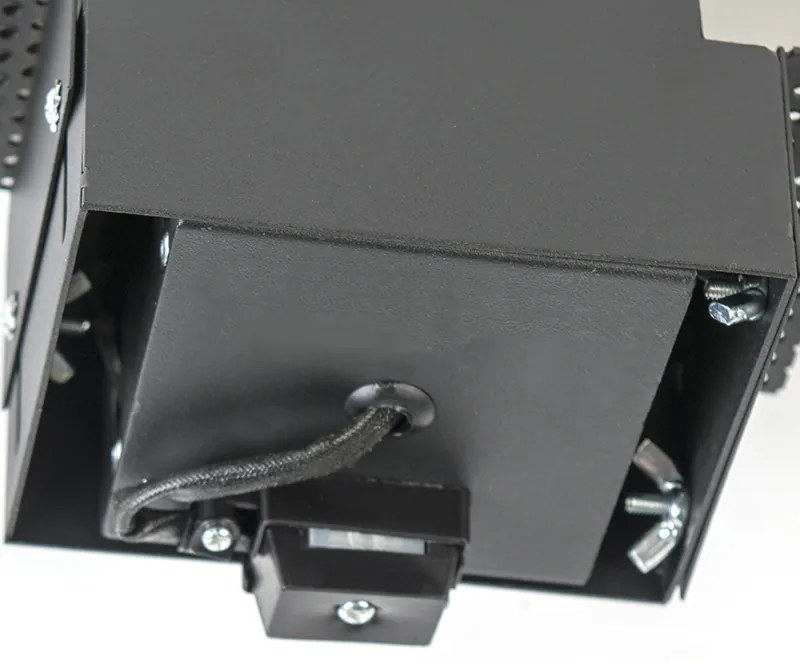 Set de 12 spoturi îngropate negre GU10 orientabile fără rama - Oneon