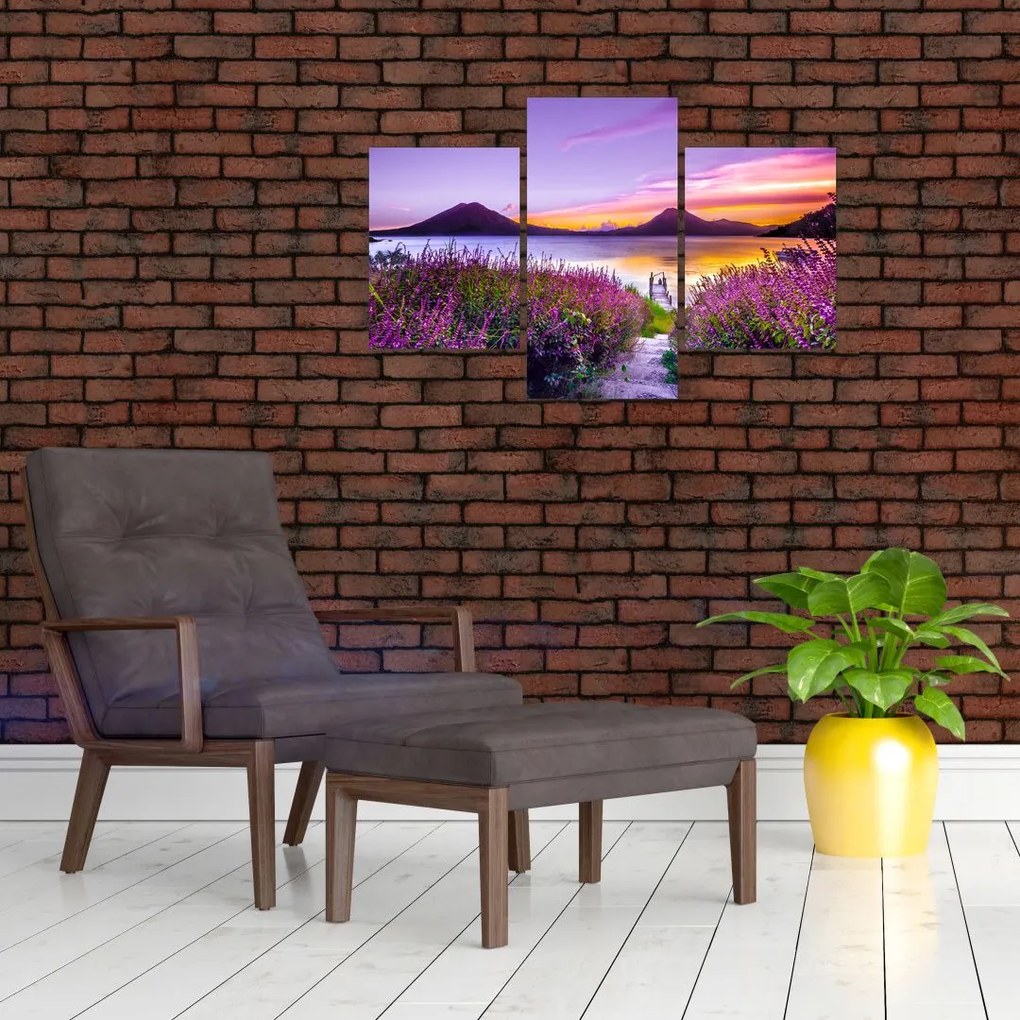 Tablou cu lac (90x60 cm)