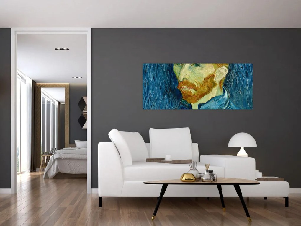 Tablou - Vincent van Gogh, Self-Portrait, reproducere (120x50 cm)