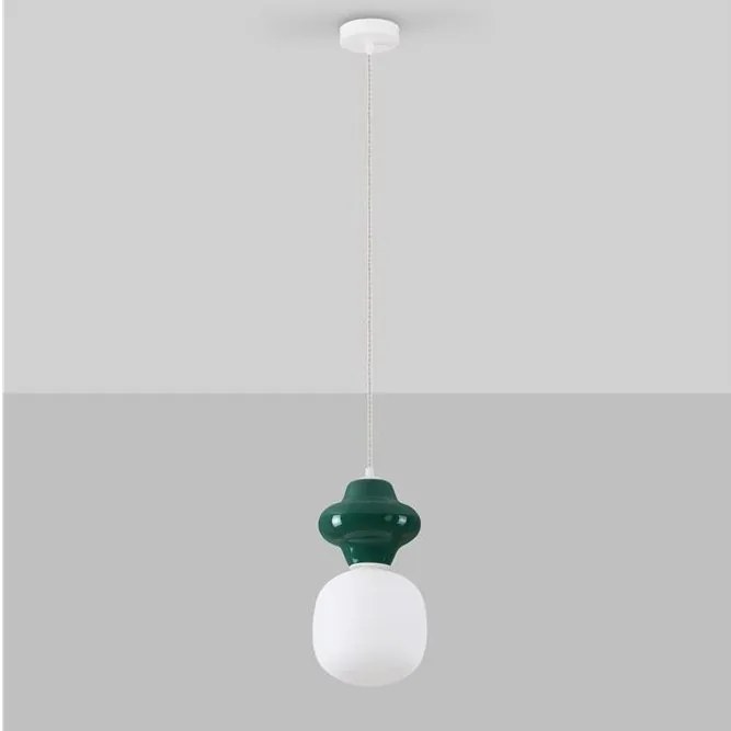 Pendul ceramic design modern CHIC verde