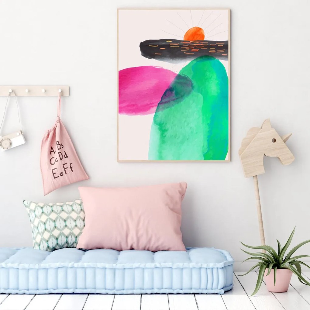 Poster - Abstracție artistică (A4)