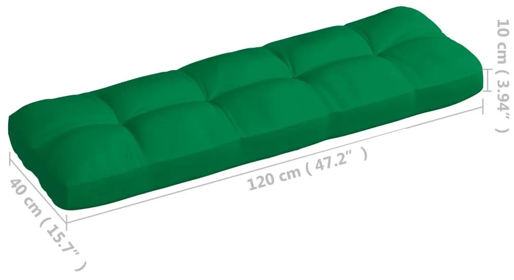 Perne pentru canapea din paleti, 7 buc., verde 7, Verde