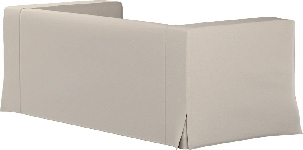 Husă canapea Klippan cu 2 locuri, lungă, cu pliuri contrastante