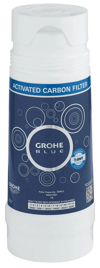 Filtru de apa Grohe Blue carbon activ capacitate 3000 l