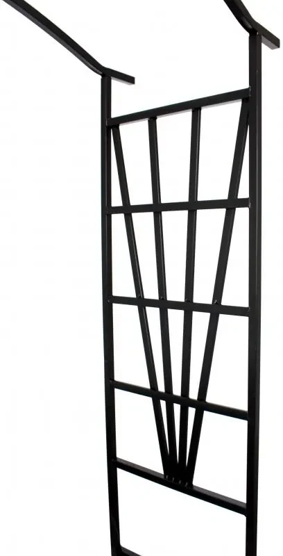 JAKS Pergolă de grădină 114 x 45 x 208 cm