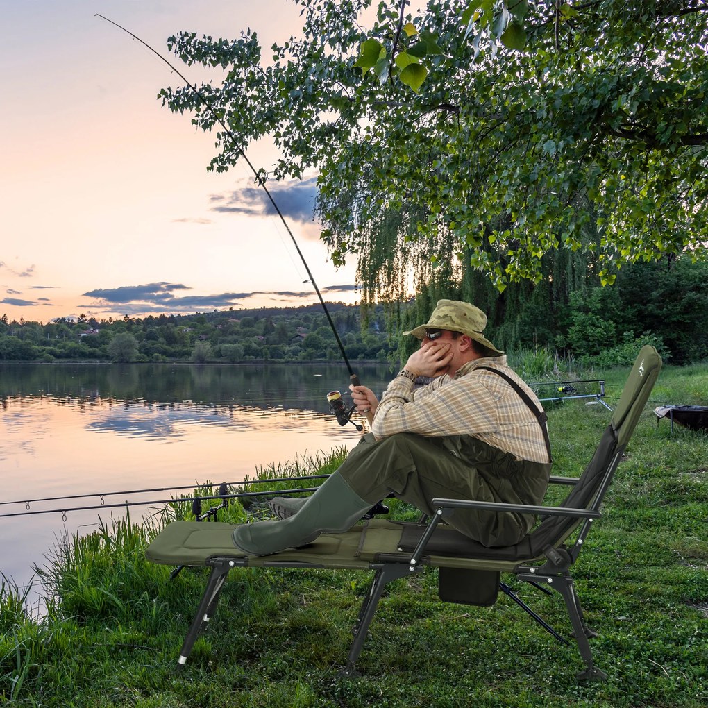 Outsunny Scaun Pat de Pescuit, Scaun de Pescuit, Scaun de Camping | Aosom Romania