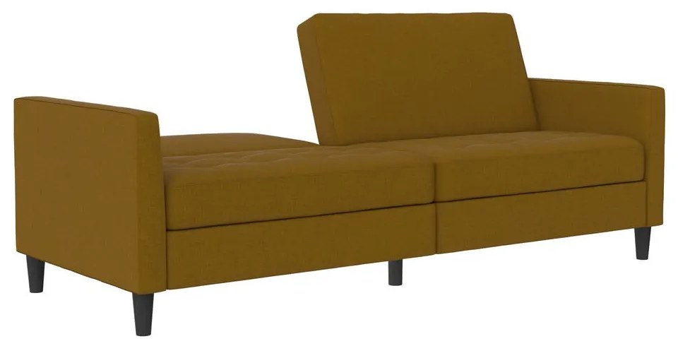 Canapea galbenă extensibilă 86 cm Presley – Støraa