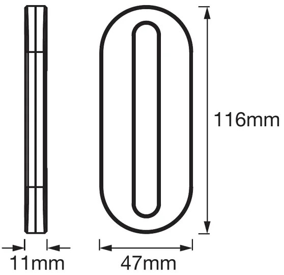 Ledvance - Lumină de orientare LED cu senzor MOBILE LED/0,5W/3,7V CRI 90