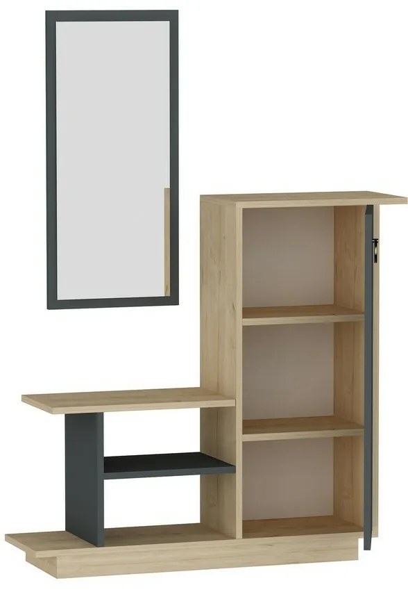 Set de hol Asia Oak and Anthracite