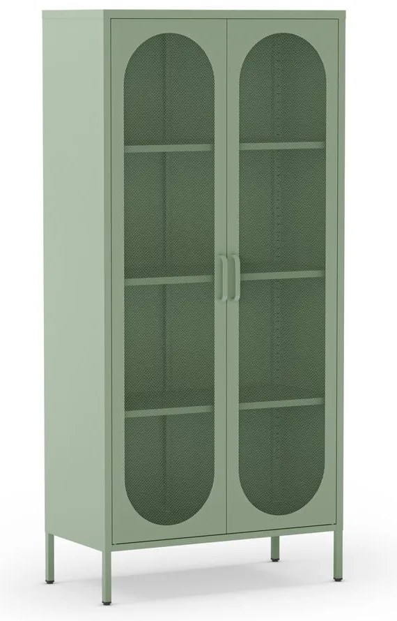 Dulap verde mentă 80x170 cm Diora – Marckeric