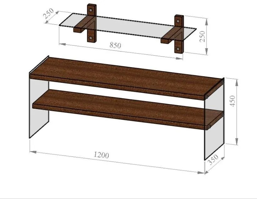 Mobilier living Vamebo 3 (Nuc + fumuriu) . 1095718