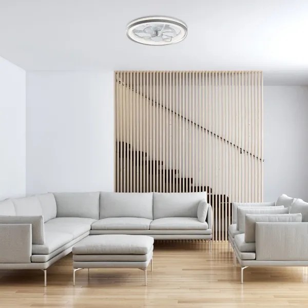 Plafonieră LED dimabilă cu ventilator Rabalux 71335 FANRICIUS 40W/230V 3000/4000/6000K + telecomandă