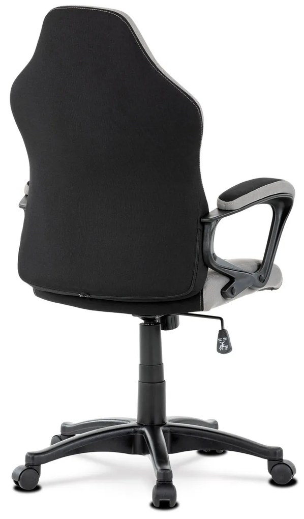 Fotoliu de birou/gaming Leira-L611-BLUE (Negru + Gri + Albastru). 1042711