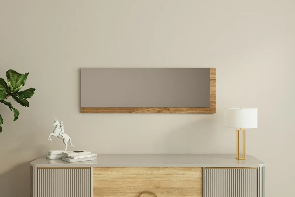 Oglinda Lariya Walnut 40 x 120 cm