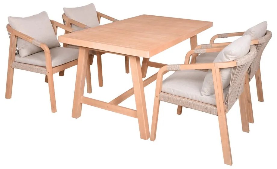 Masă de grădină din lemn de acacia 85x150 cm Bogota – Garden Pleasure