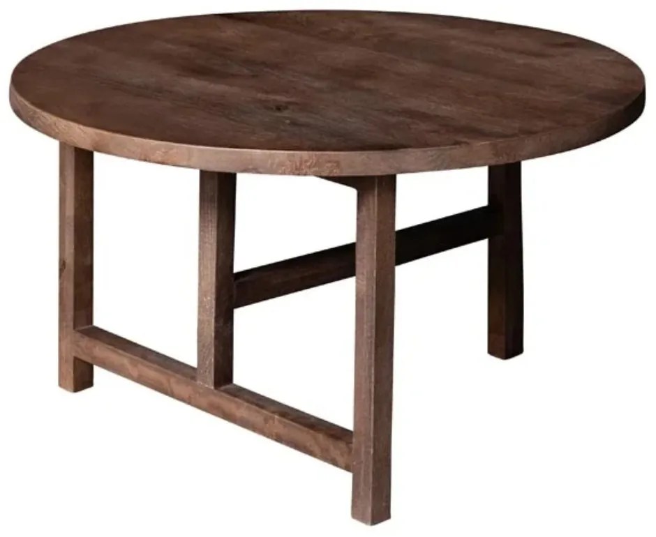 Masuta de cafea, rotunda, din lemn de mango, Treport