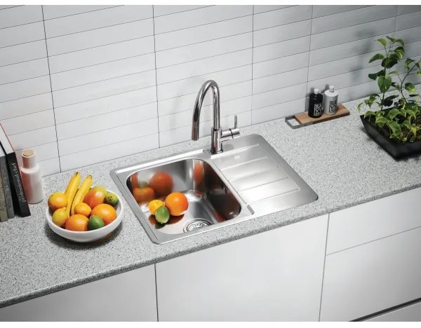 Chiuvetă de bucătărie ALVEUS 1144603 LINE 61,5x50 cm crom