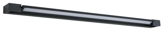Brilagi-LED Aplica LED pentru oglindă de baie AQUA LINE, 36W, 230V, 120 cm, IP44, negru