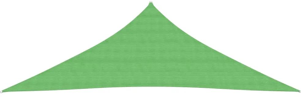 Panza parasolar, verde deschis, 5x5x6 m, 160 g m  , HDPE Lysegronn, 5 x 5 x 6 m